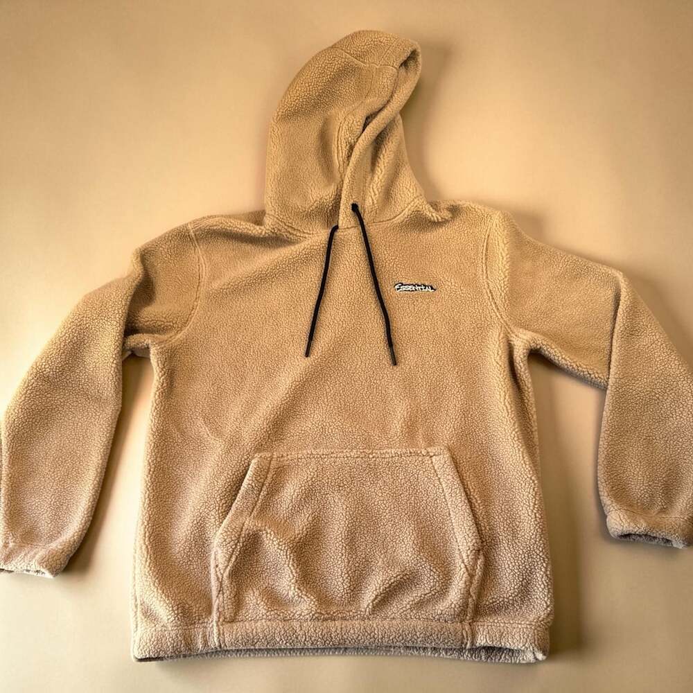 H&M Essential Sherpa Fleece Hoodie Size M